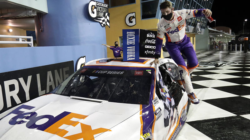 NASCAR driver Denny Hamlin