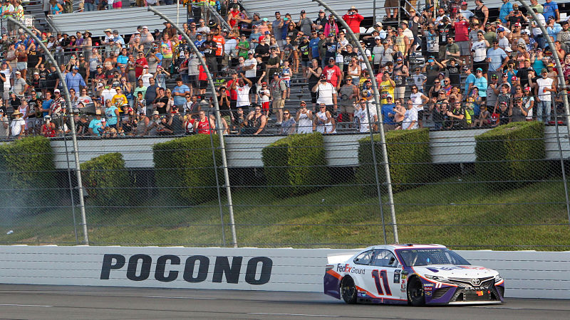 NASCAR driver Denny Hamlin