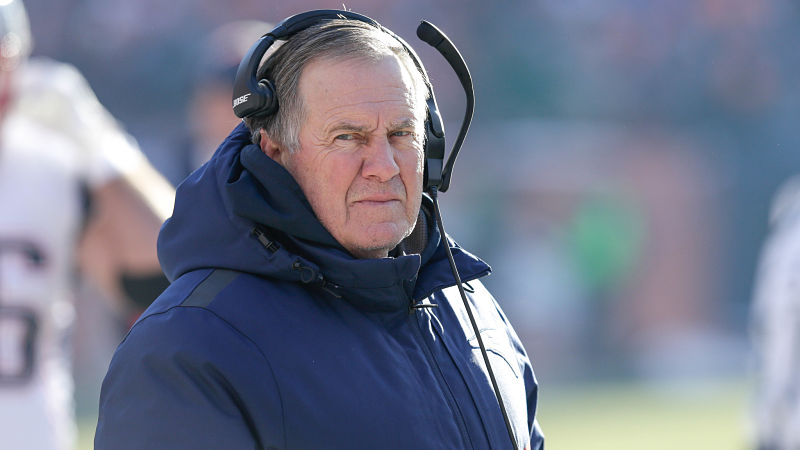 New England Patriots head coach Bill Belichick