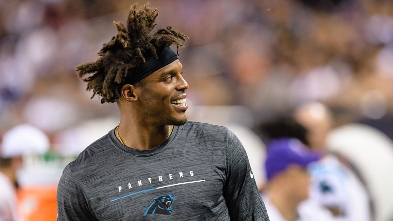 New England Patriots quarterback Cam Newton