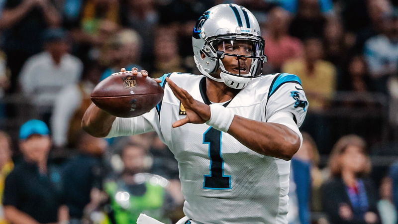 New England Patriots quarterback Cam Newton