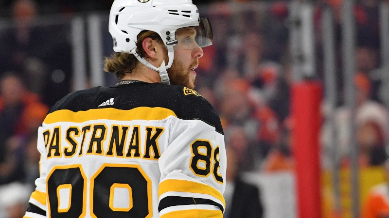 Boston Bruins right wing David Pastrnak