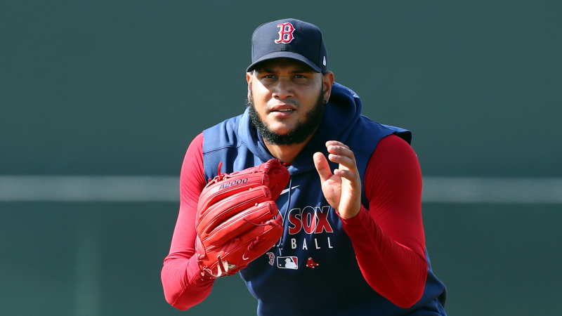 Boston Red Sox pitcher Eduardo Rodriguez