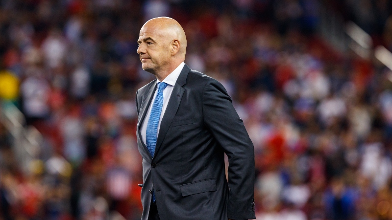 FIFA president Gianni Infantino