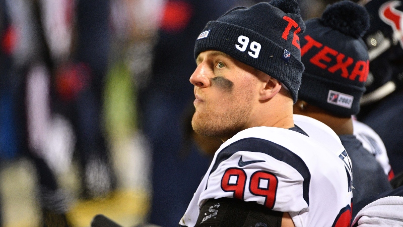 Houston Texans defensive end J.J. Watt