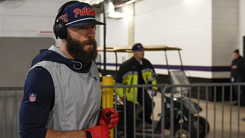 New England Patriots wide receiver Julian Edelman