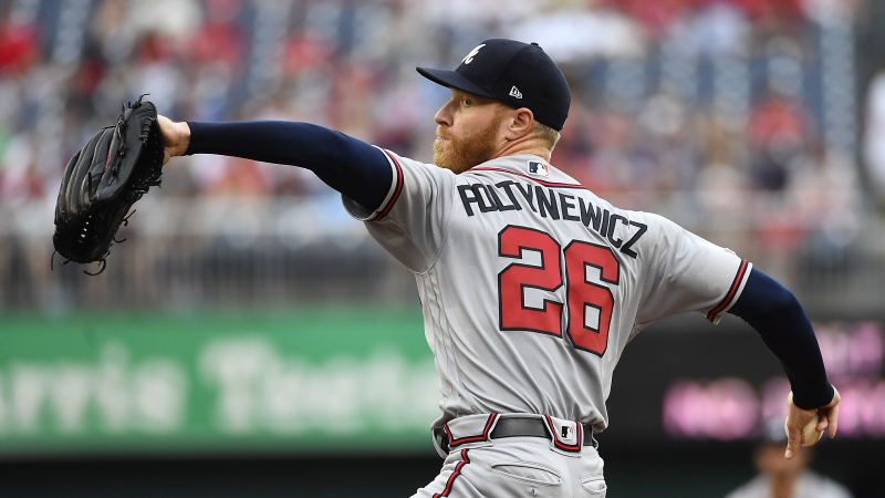 Atlanta Braves pitcher Mike Foltynewicz