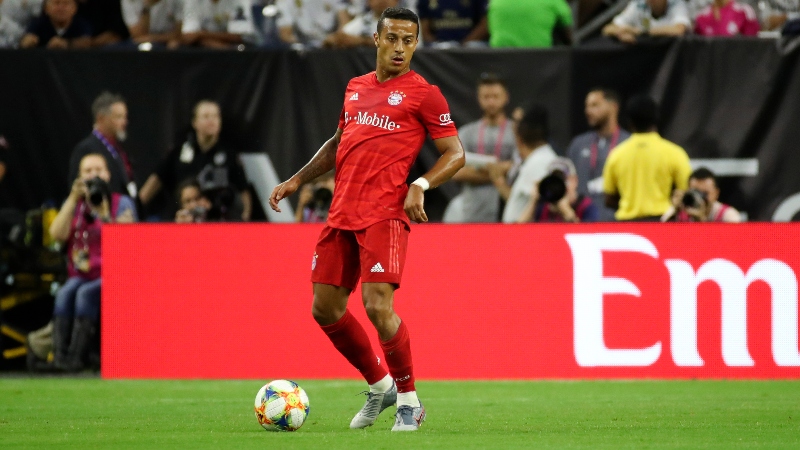 Bayern Munich midfielder Thiago Alcantara