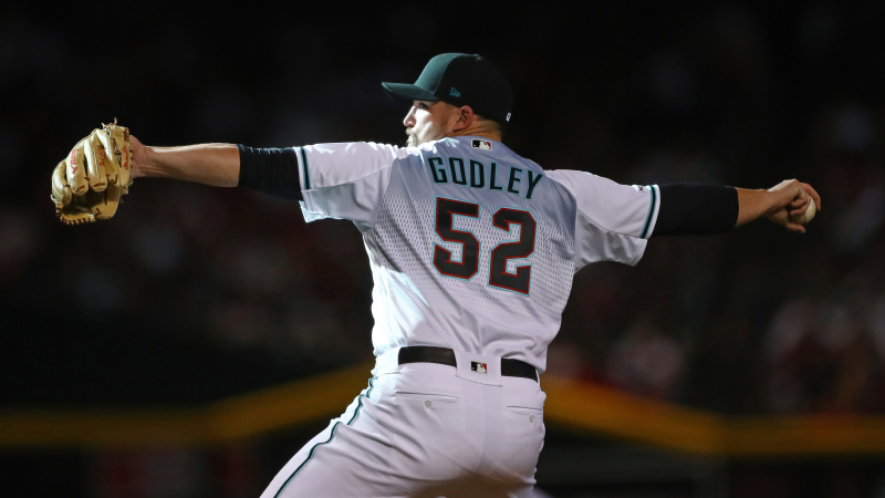 Arizona Diamondbacks pitcher Zack Godley