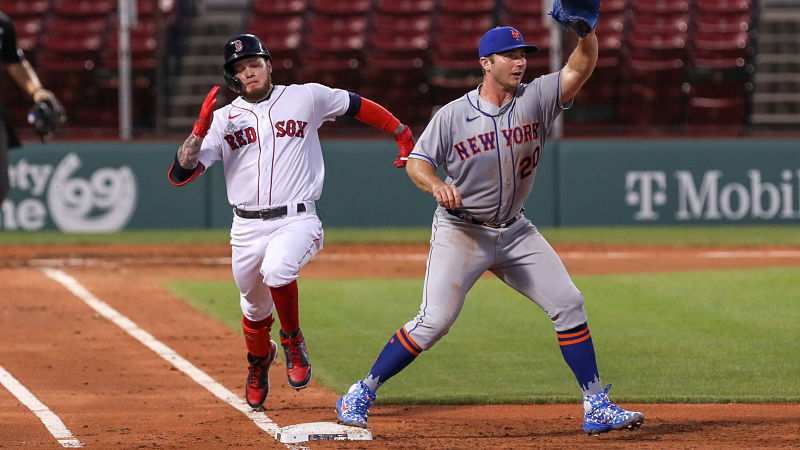 Boston Red Sox outfielder Alex Verdugo