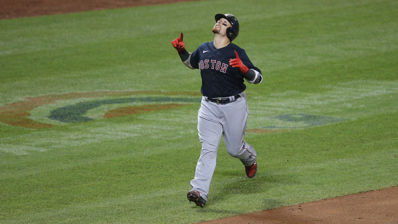 Boston Red Sox catcher Christian Vazquez