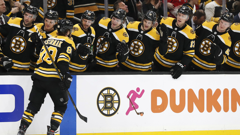 Boston Bruins' David Pastrnak