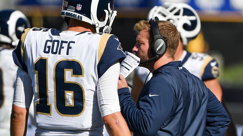 Los Angeles Rams quarterback Jared Goff