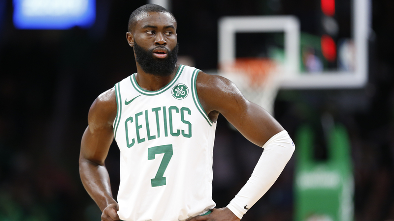Boston Celtics guard Jaylen Brown