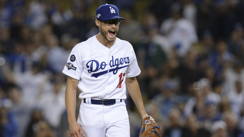 Los Angeles Dodgers pitcher Joe Kelly