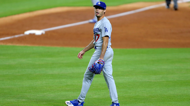 Los Angeles Dodgers pitcher Joe Kelly