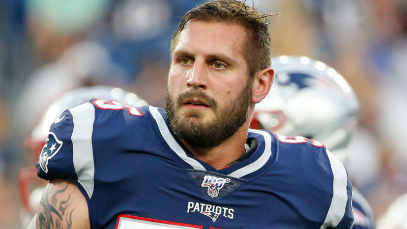 New England Patriots defensive end John Simon