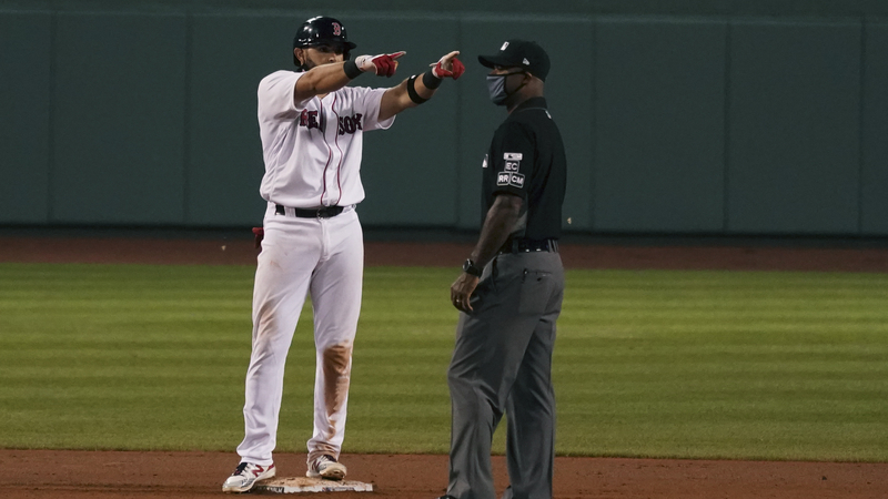 Boston Red Sox's Jose Peraza