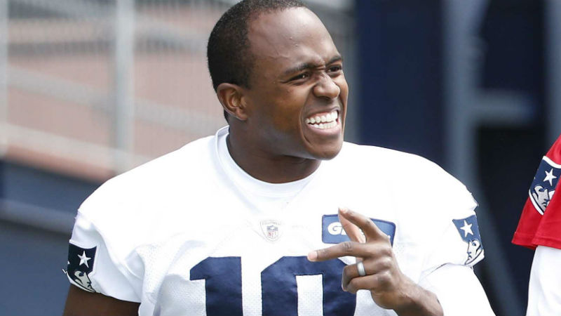 New England Patriots wide receiver Matthew Slater