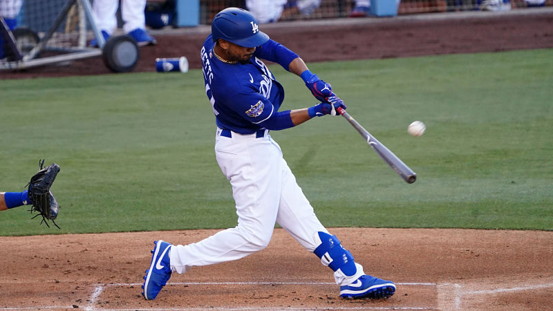 Los Angeles Dodgers outfielder Mookie Betts