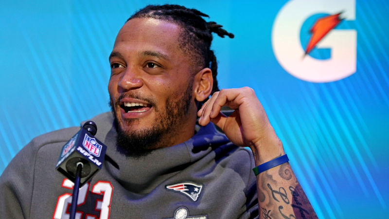 New England Patriots safety Patrick Chung