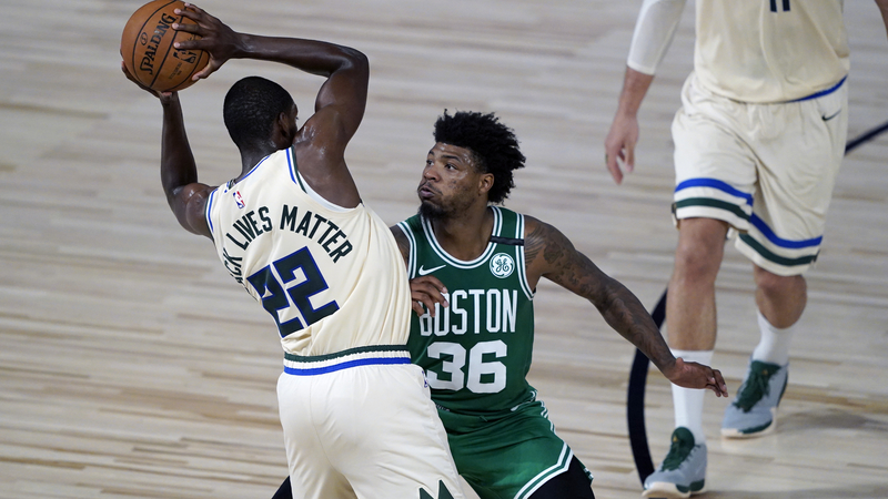 Boston Celtics guard Marcus Smart