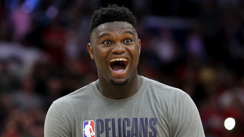 New Orleans Pelicans forward Zion Williamson