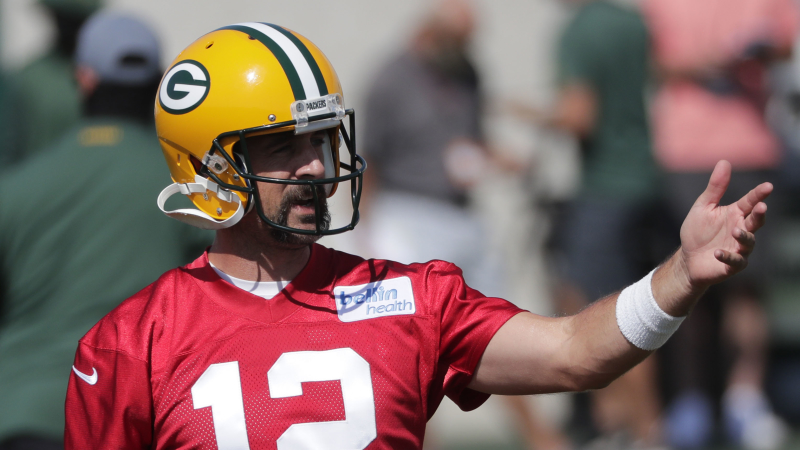 Green Bay Packers quarterback Aaron Rodgers