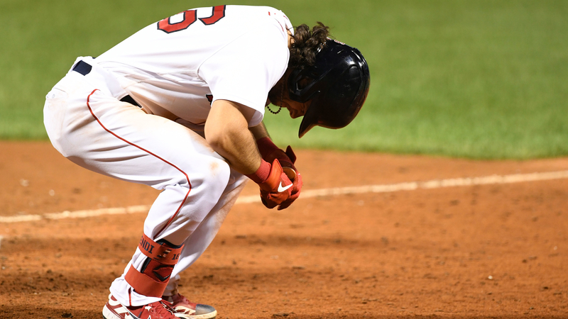 Boston Red Sox Left Fielder Andrew Benintendi