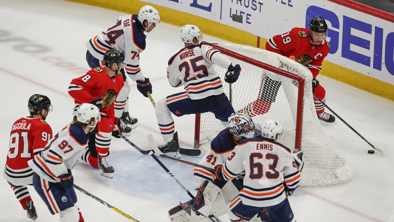 Chicago Blackhawks Vs. Edmonton Oilers
