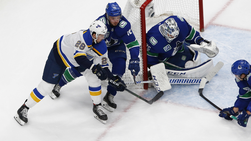 St. Louis Blues Vs. Vancouver Canucks