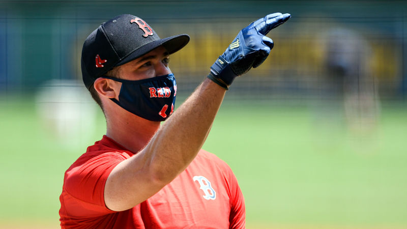 Boston Red Sox corner infielder Bobby Dalbec