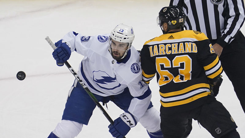 Boston Bruins forward Brad Marchand