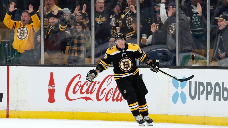 Boston Bruins left wing Brad Marchand