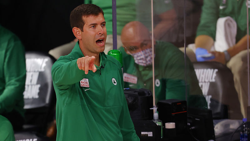 Boston Celtics head coach Brad Stevens