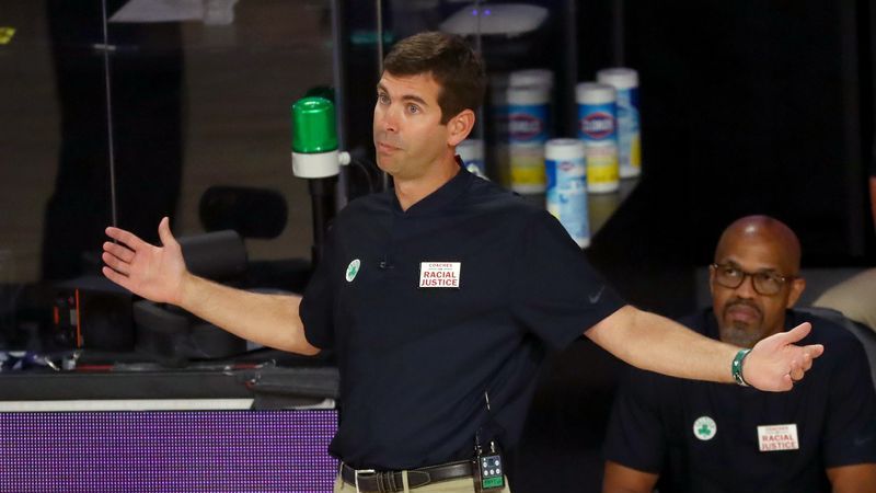 Boston Celtics coach Brad Stevens