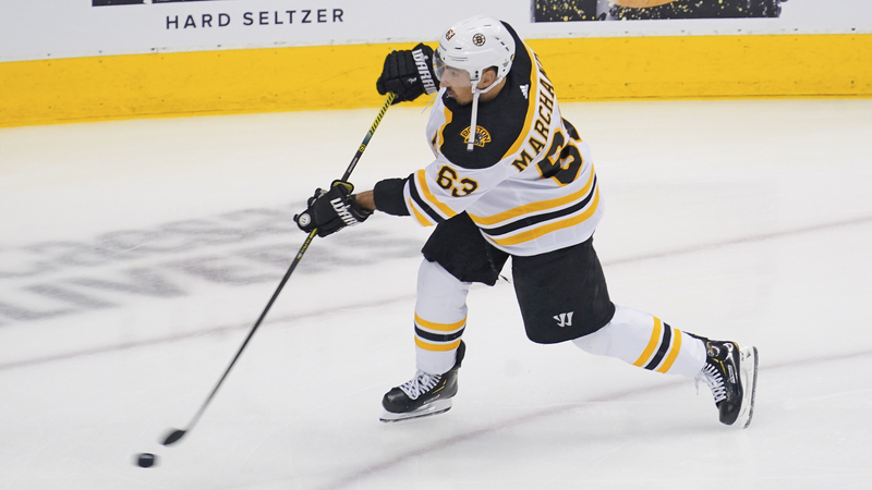 Boston Bruins forward Brad Marchand
