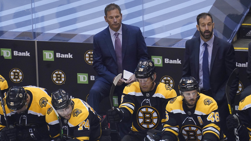 Boston Bruins Head Coach Bruce Cassidy