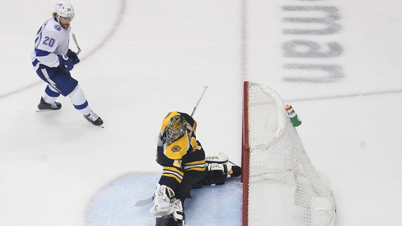 Boston Bruins Goalie Jaroslav Halak