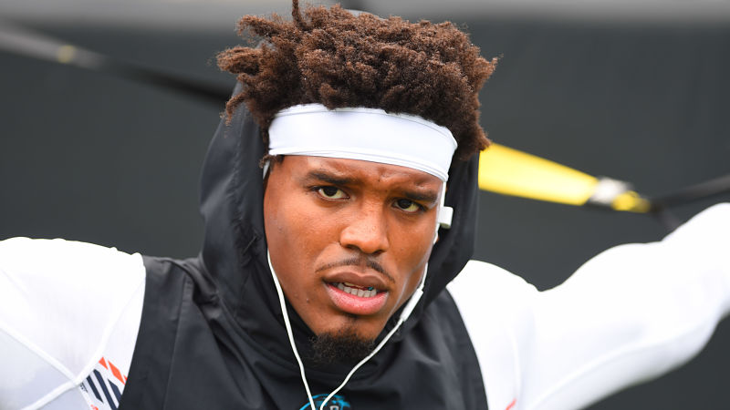 New England Patriots quarterback Cam Newton