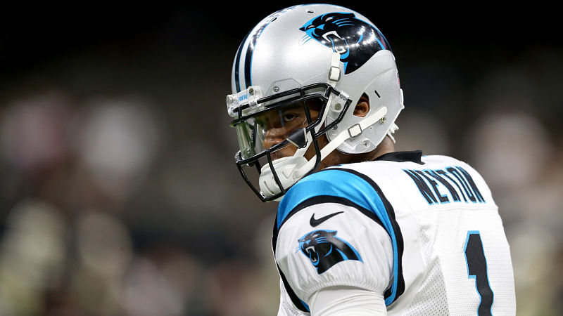 New England Patriots quarterback Cam Newton