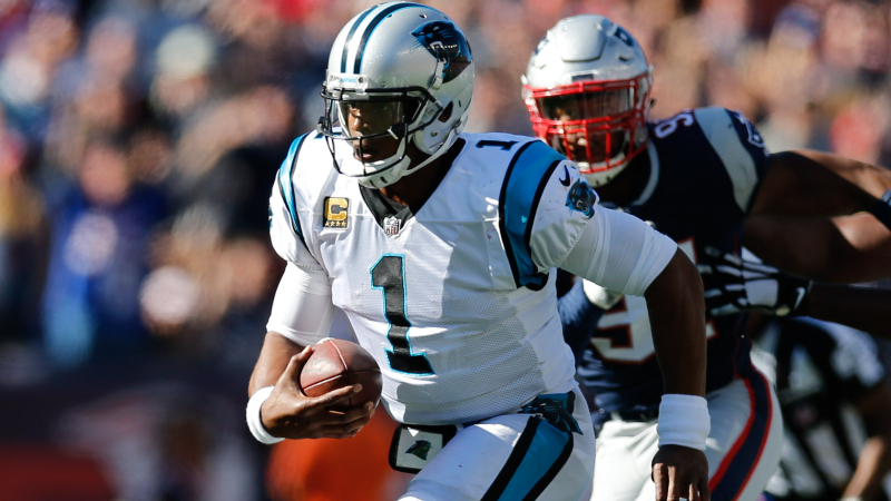 Carolina Panthers quarterback Cam Newton