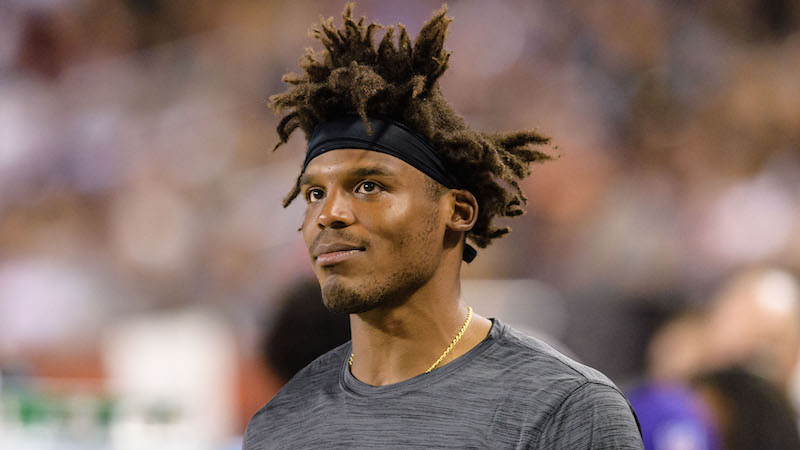 Patriots quarterback Cam Newton