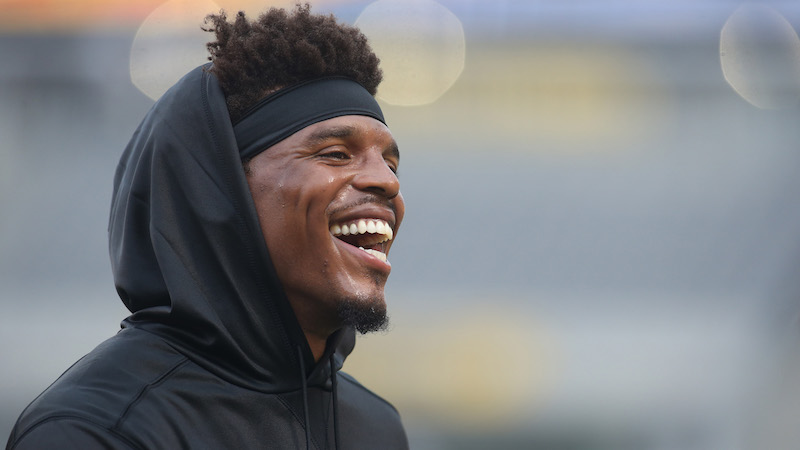 Patriots quarterback Cam Newton