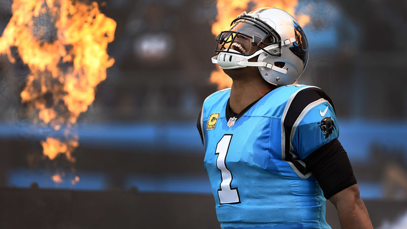 New England Patriots quarterback Cam Newton