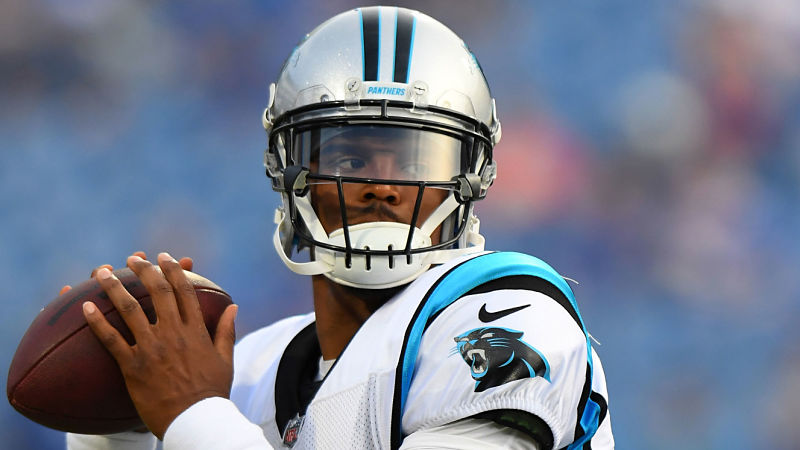 New England Patriots quarterback Cam Newton