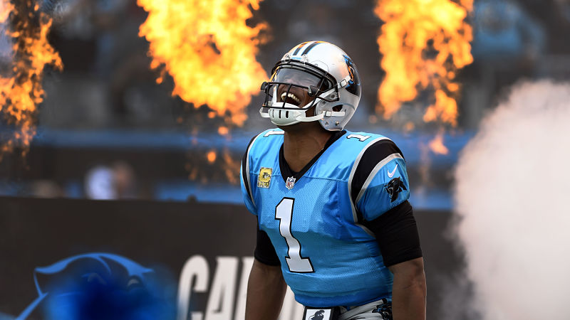 New England Patriots quarterback Cam Newton