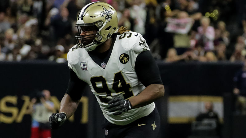 New Orleans Saints defensive lineman Cameron Jordan