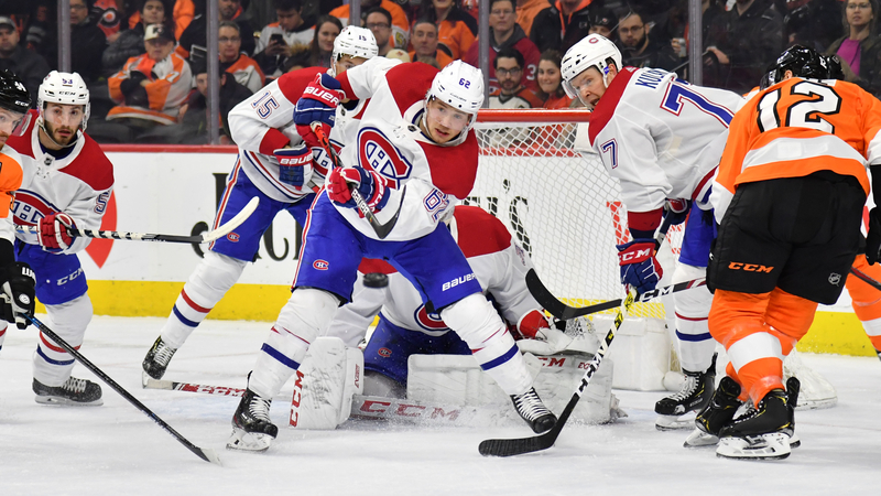 Philadelphia Flyers Vs. Montreal Canadiens