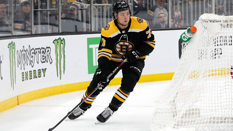 Boston Bruins defenseman Charlie McAvoy